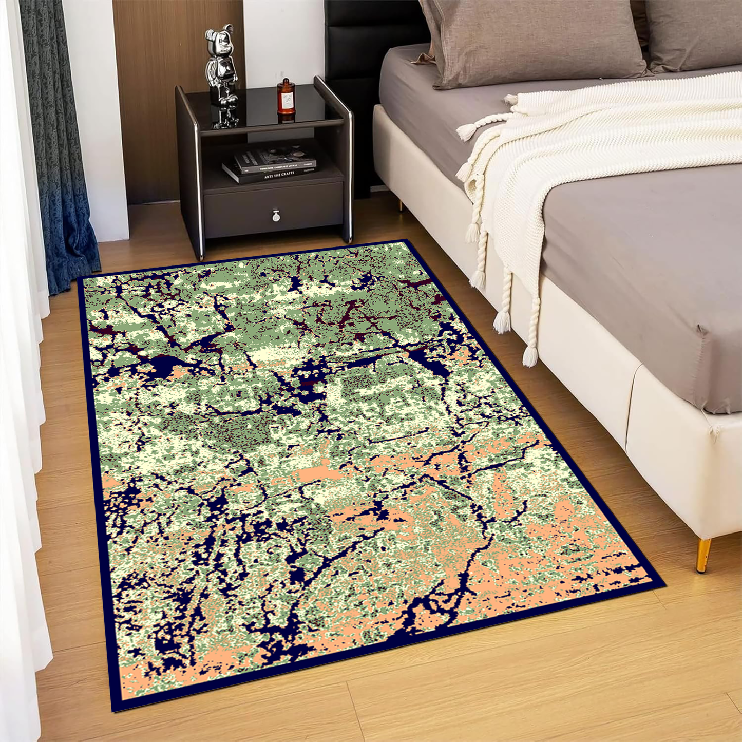 Peach Dahlia-Modern 4X6-Sh2314