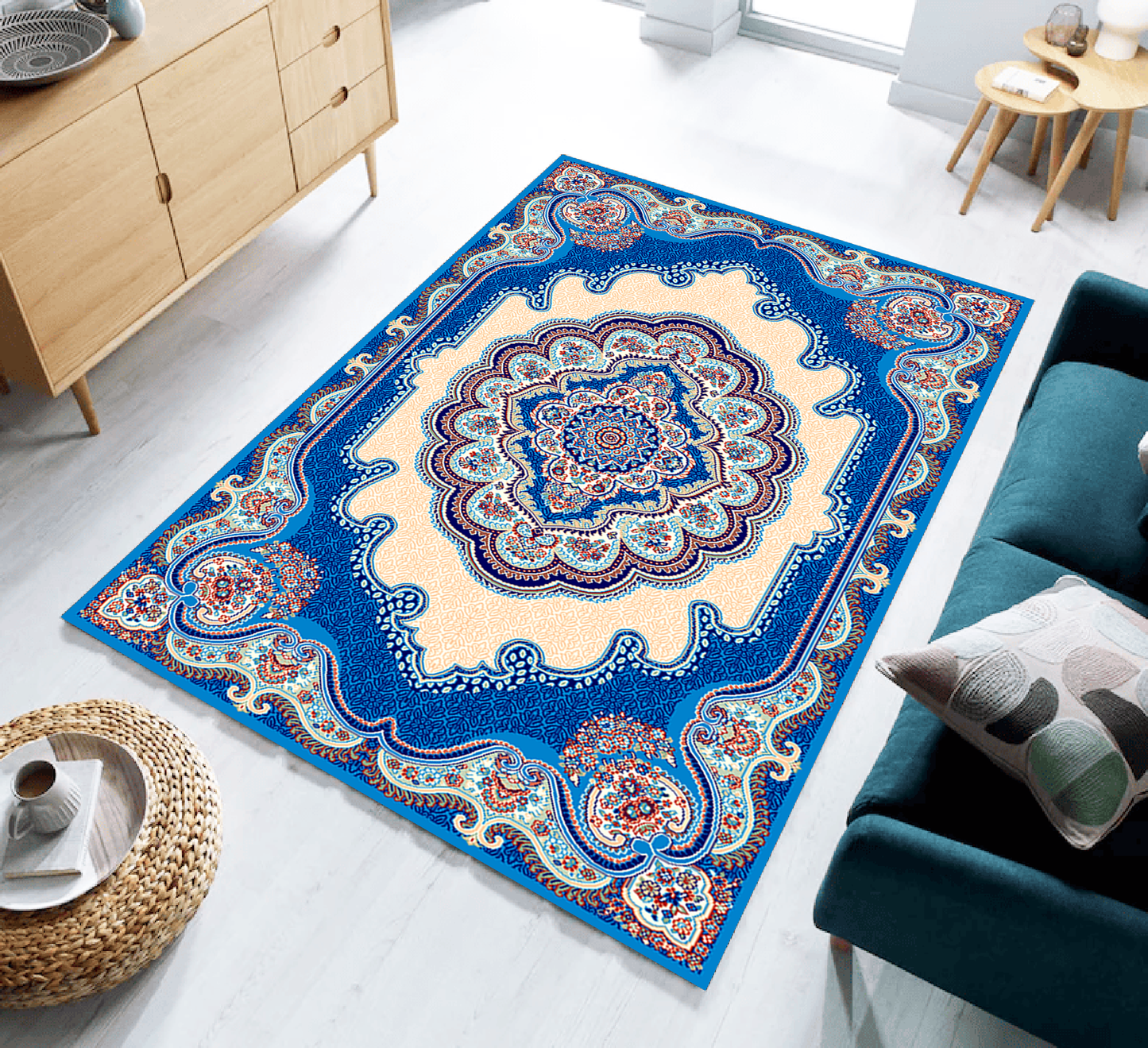 Persian Lotus-Traditional 4X6-Sh2089