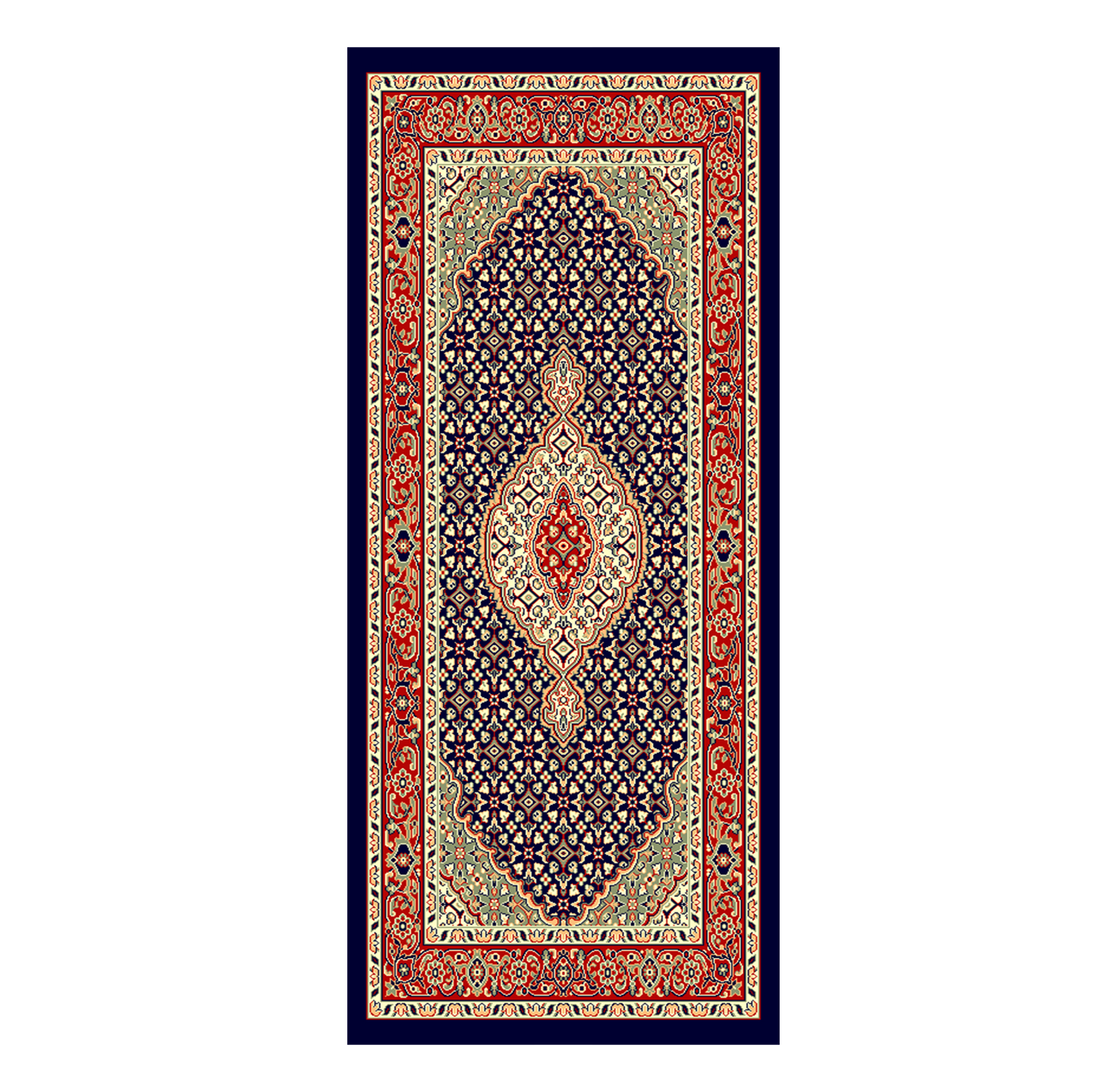 Crimson Rose-Traditional 3X5-Sh664