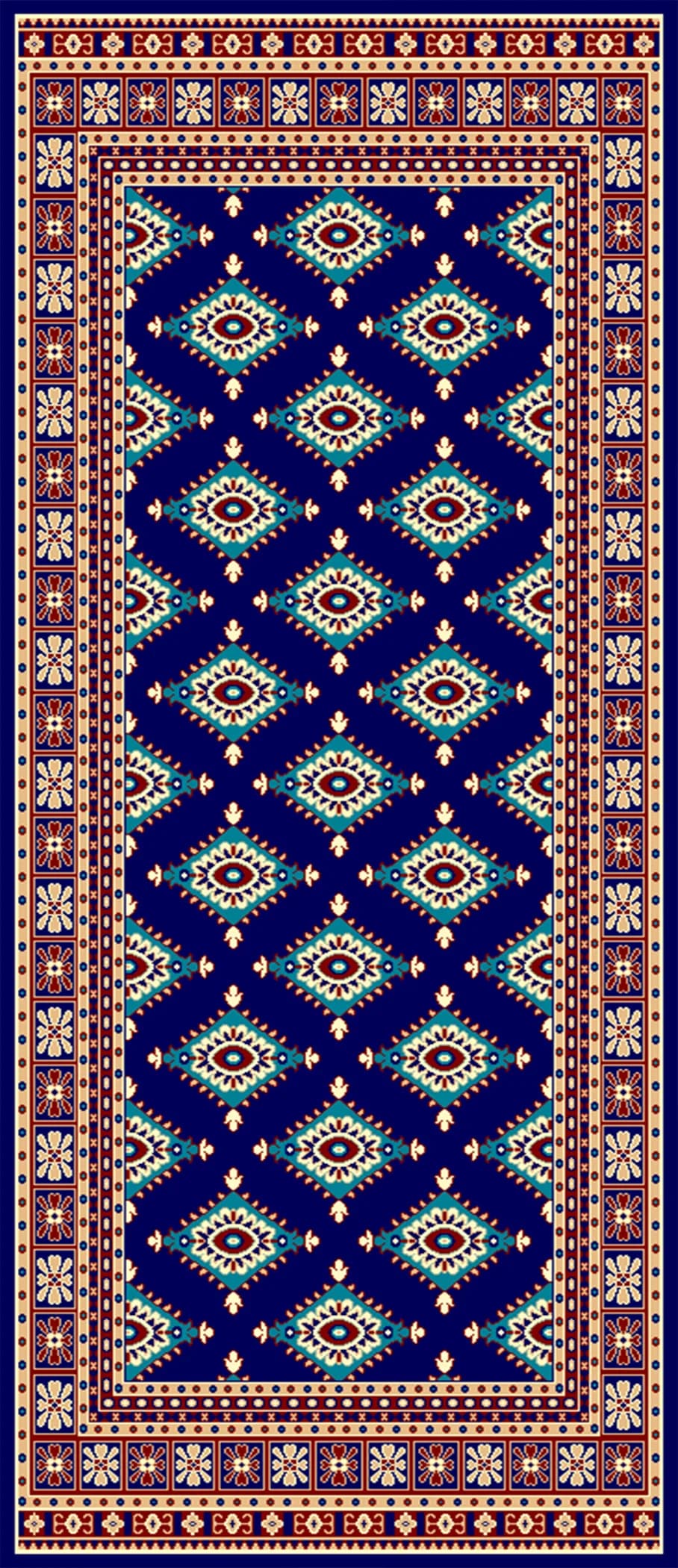 3x5 ft design image for Persian Garden Heatwoven Carpet