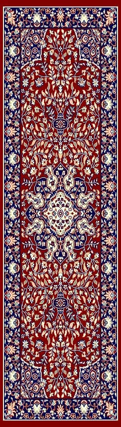 2x5 ft design image for Ornate Centrepiece Heatwoven Carpet