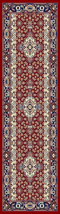 2x5 ft design image for Heritage Floral Runner Carpet