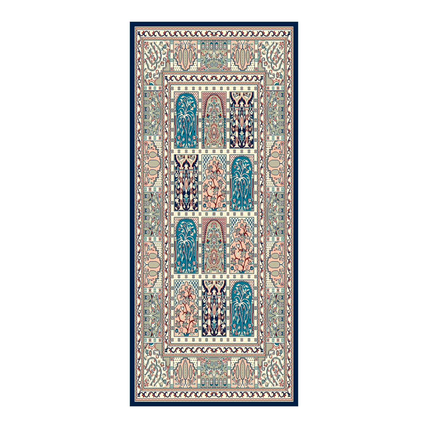 Palace Garden-Traditional 4X6-Sh617