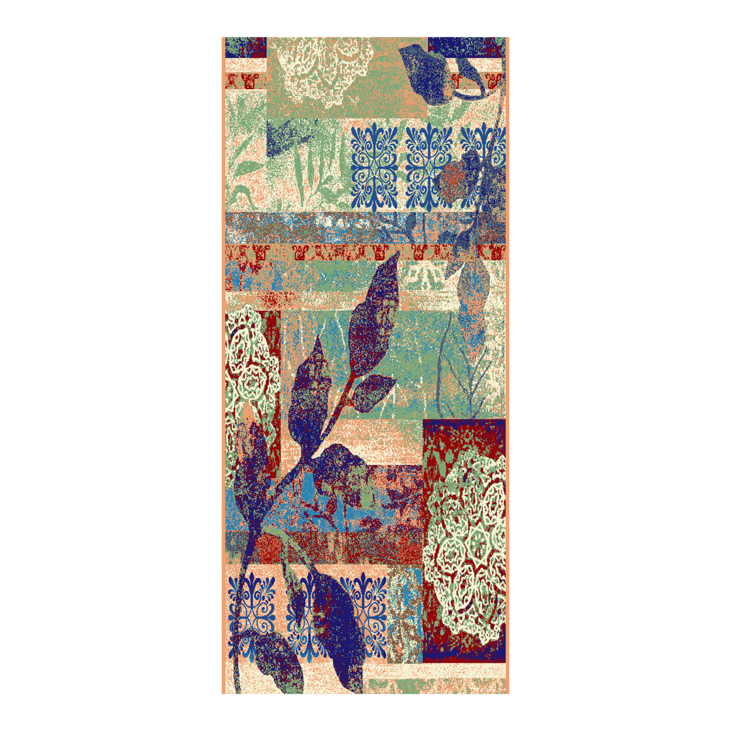 Indigo Bloom-Modern 4X6-Sh898