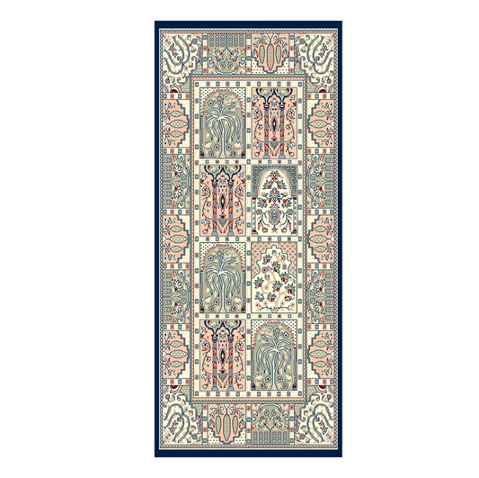 Garden of Jasmine-Traditional 3X5-Sh617