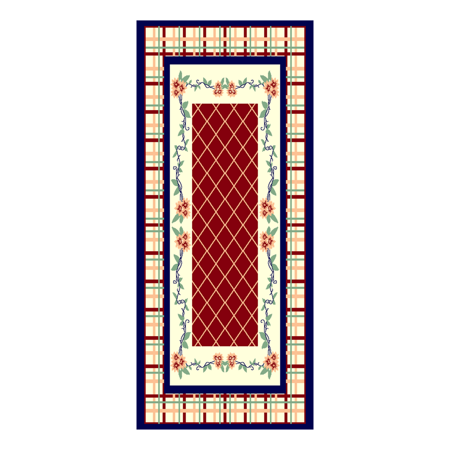 Floral Symphony-Traditional 3X5-Sh2159