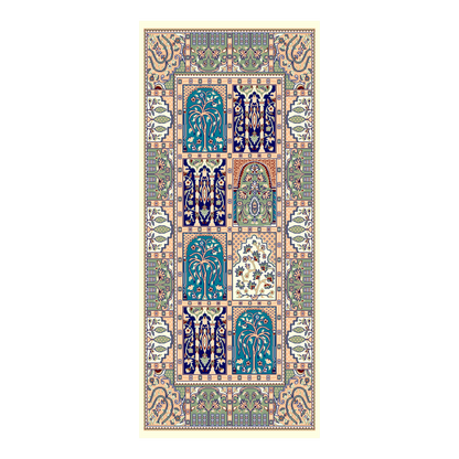 Garden of Jasmine-Traditional 3X5-Sh617