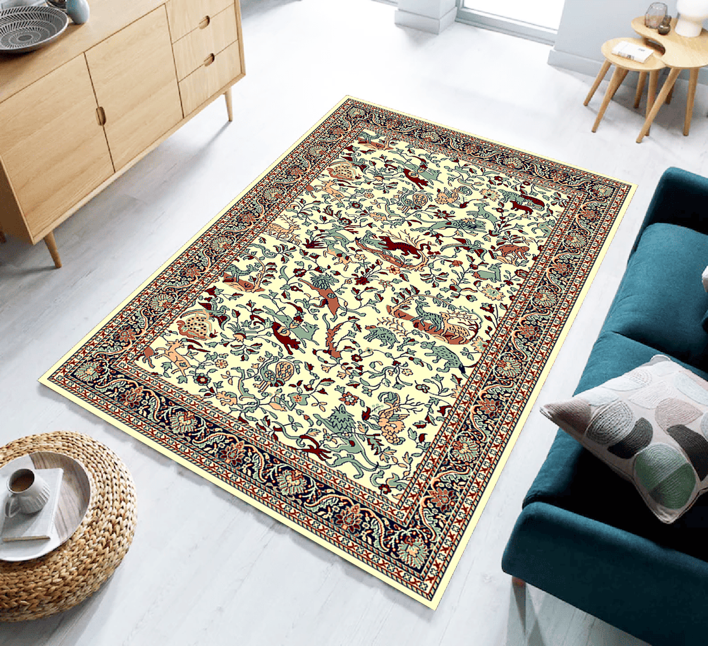 Floral Eden-Traditional 4X6-Sh2133