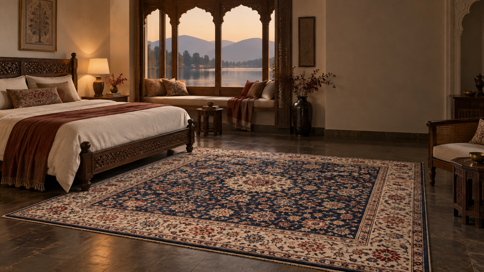 Traditional Persian vs Modern Minimalist: How to Style Floor Rugs in Indian Homes